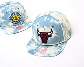 Kšiltovka Mitchell & Ness NBA Acid Wash Snapback Bulls Blue