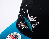 Kšiltovka Mitchell & Ness NHL Team 2 Tone Cr Sharks Black
