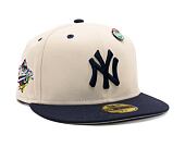 Kšiltovka New Era 59FIFTY MLB World Series Pin New York Yankees Stone / Navy