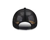 Dětská Kšiltovka New Era 9FORTY Kids A-Frame Trucker DC Print Batman Black / Upright Yellow