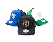 Kšiltovka New Era 9FORTY A-Frame Trucker Black Gold Manchester United FC Black