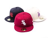 Kšiltovka New Era 59FIFTY MLB League Essential Chicago White Sox Cardinal / White