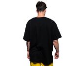 Triko Urban Classics Pop Smoke Faith Oversize Tee Black