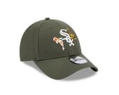 Kšiltovka New Era 9FORTY MLB Koi Fish Chicago White Sox New Olive / Optic White