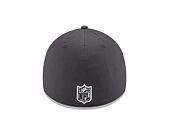 Kšiltovka New Era 39THIRTY NFL Comfort Las Vegas Raiders Graphite / Black