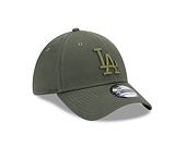 Kšiltovka New Era 39THIRTY MLB League Essential Los Angeles Dodgers New Olive