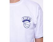 Triko Mitchell & Ness NBA Merch Take Out Tee Knicks White
