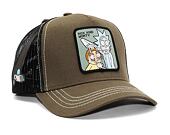 Kšiltovka Capslab Rick and Morty - Rick and Morty v.2 Trucker Black