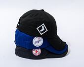 Kšiltovka New Era 9FORTY MLB Team Side Patch Los Angeles Dodgers Dark Royal / Optic White