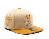 Kšiltovka Mitchell & Ness NBA Milwaukee Bucks Sandman Fitted HWC off white