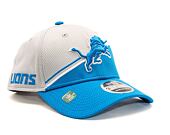 Kšiltovka New Era 9FORTY Stretch-Snap NFL Sideline 23 Detroit Lions Team Colors