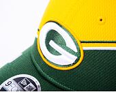 Kšiltovka New Era 9FORTY Stretch-Snap NFL Sideline 23 Green Bay Packers Team Colors