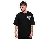 Triko New Era NBA Arch WordMark Oversized Tee Memphis Grizzlies Black / Birdseye Blue