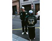 Bunda New Era MLB Large Logo Varsity Oakland Athletics Cooperstown Dark Green / Black