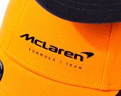 Kšiltovka New Era - F1 Flawless 9FORTY - Mclaren Racing - Tenn Orange
