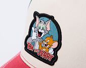 Kšiltovka Capslab - Trucker Tom & Jerry - Tom & Jerry - Sand / Green / Red