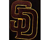 Bunda New Era MLB Patch Varsity Jacket San Diego Padres Cooperstown Brown / White