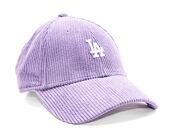 Dámská Kšiltovka New Era 9FORTY Womens MLB Cord Los Angeles Dodgers Purple