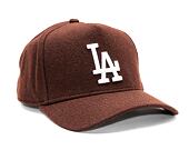 Kšiltovka New Era 9FORTY E-Frame MLB Melton Los Angeles Dodgers Dark Brown / White