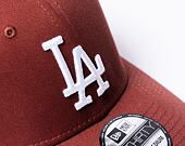 Kšiltovka New Era 39THIRTY MLB League Essential Los Angeles Dodgers Brown / White