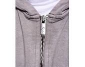 Mikina Karl Kani Small Signature Washed OS Dragon Full Zip Hoodie grey
