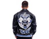 Bunda Karl Kani Bold Full PU Dragon College Jacket black