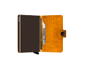 Peněženka Miniwallet Secrid Crisple Ochre