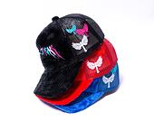 Kšiltovka Reflection Luxury Fuzzy Trucker Satin Black / Multi