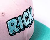 Kšiltovka New Era 9FIFTY Rick and Morty Pink