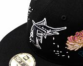 Kšiltovka New Era 59FIFTY "Cherry Blossom" Florida Marlins - Cooperstown