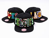 Kšiltovka Mitchell & Ness Varsity Bust Snapback NBA BOSTON CELTICS Black