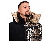 Zimní Bunda Sprayground Gold Graffiti Down Jacket (péřovka) Black / Gold