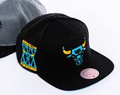 Kšiltovka Mitchell & Ness NBA Core Xi Snapback Chicago Bulls Black