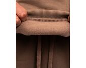 Mikina New Era Script Logo Oversized Hoody Ash Brown / Metalic Gold