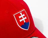 Kšiltovka New Era 9FORTY National Team - Slovakia Scarlet