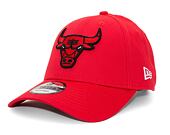 Kšiltovka New Era 9FORTY NBA Side Patch Chicago Bulls Red / Red