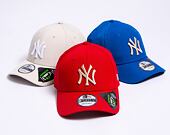 Kšiltovka New Era 9FORTY MLB Repreve New York Yankees Scarlet / Stone