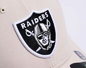 Kšiltovka New Era 9FORTY NFL Repreve Las Vegas Raiders Stone / Black