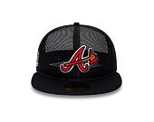 Kšiltovka New Era 59FIFTY MLB Mesh Patch Atlanta Braves Navy