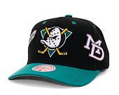 Kšiltovka Mitchell & Ness Overbite Pro Snapback Vntg Anaheim Ducks Black