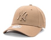 Dámská Kšiltovka New Era - MLB Essential 9FORTY - NY Yankees - Camel