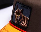 Kšiltovka Goorin - Lone Wolf 100 A-Frame - Brown