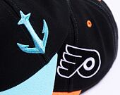 Kšiltovka Mitchell & Ness Overbite Pro Snapback Vntg Philadelphia Flyers Black