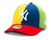 Dětská kšiltovka New Era 9FORTY Kids MLB Block New York Yankees Navy / Yellow