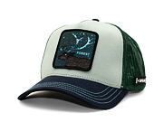 Kšiltovka Capslab Trucker - Deer - Forest - Green / Navy