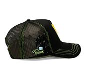 Kšiltovka Capslab - Trucker Margarita - Black / Orange