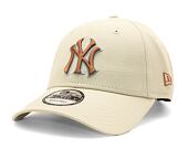 Kšiltovka New Era 9FORTY MLB Patch New York Yankees Retro - Off White