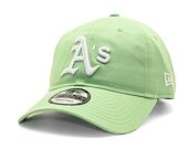 Kšiltovka New Era 9TWENTY MLB League Essential Oakland Athletics - Green Fig / White