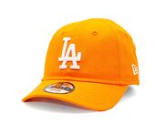 Dětská kšiltovka New Era 9FORTY Kids MLB League Essential Los Angeles Dodgers - Orange / White