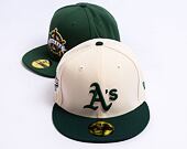 Kšiltovka New Era 59FIFTY MLB Oakland Athletics Retro - Cream White